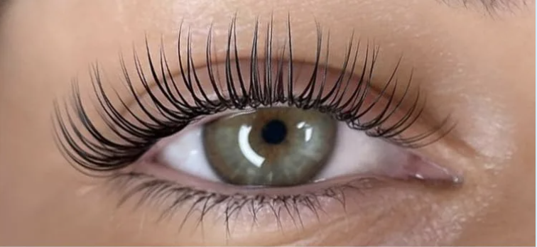 Lashes after a STACY LASH lift